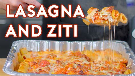 lasagna recipe binging with babish